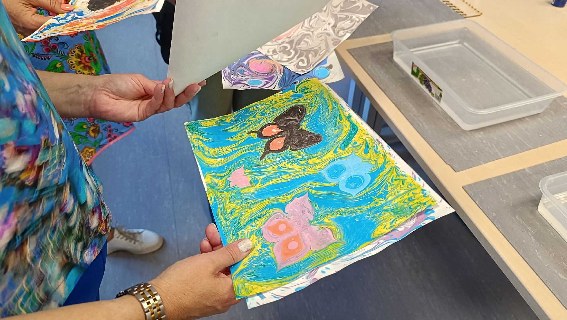 эбру, лобня, досуг,