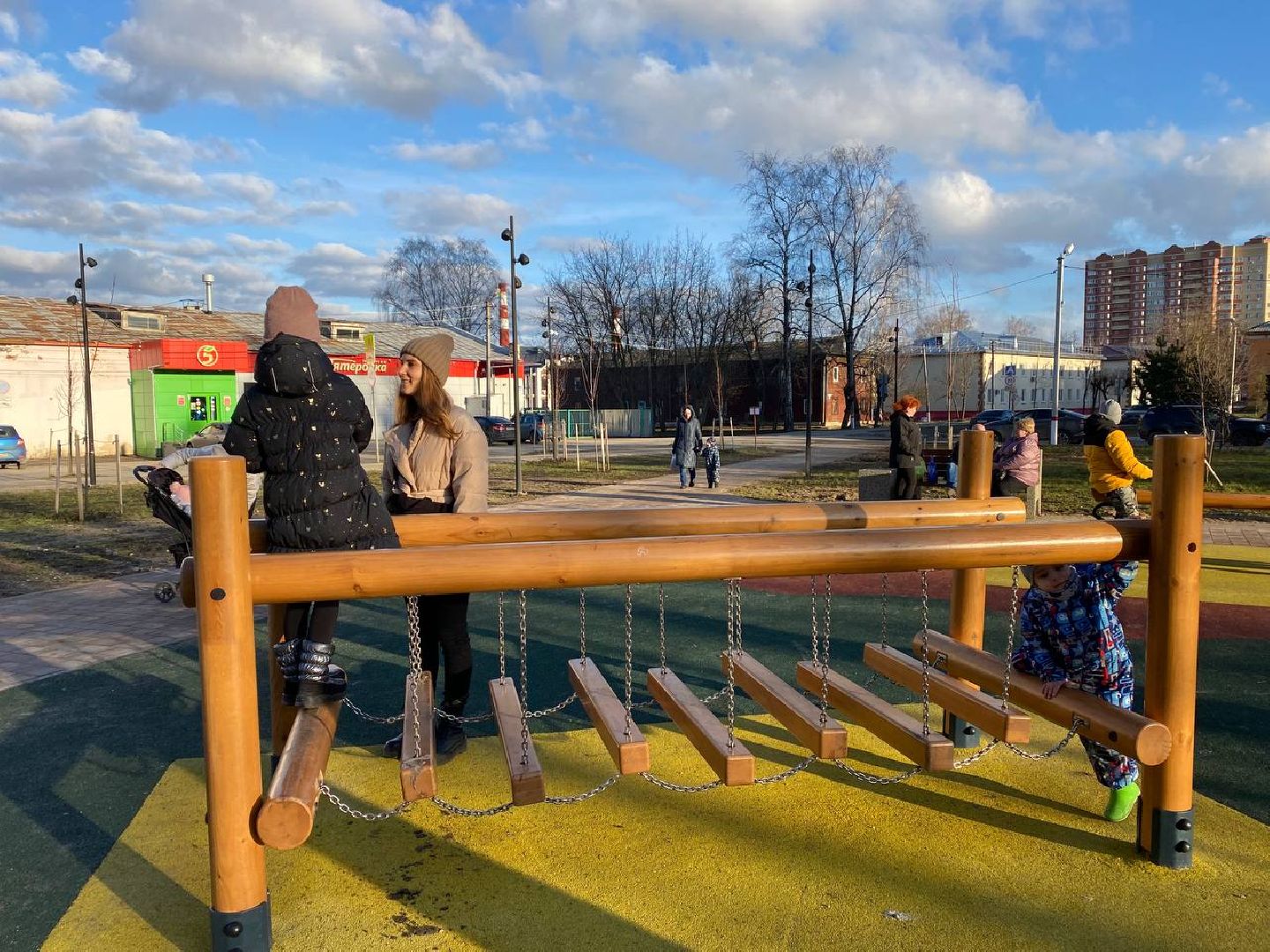 Павловский Посад, городской округ Павловский Посад, перемены, благоустройство, парки, книги, качели, отдых