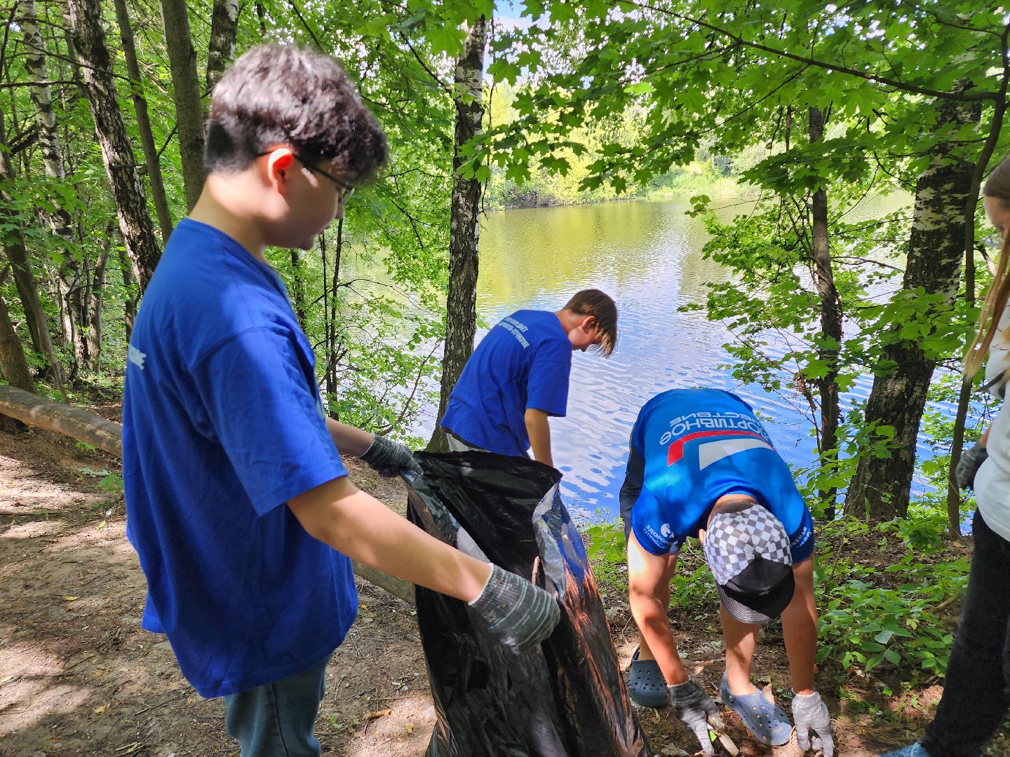 акция вода россии, экологическая акция, ленинский округ, экоакция, таболовский пруд,