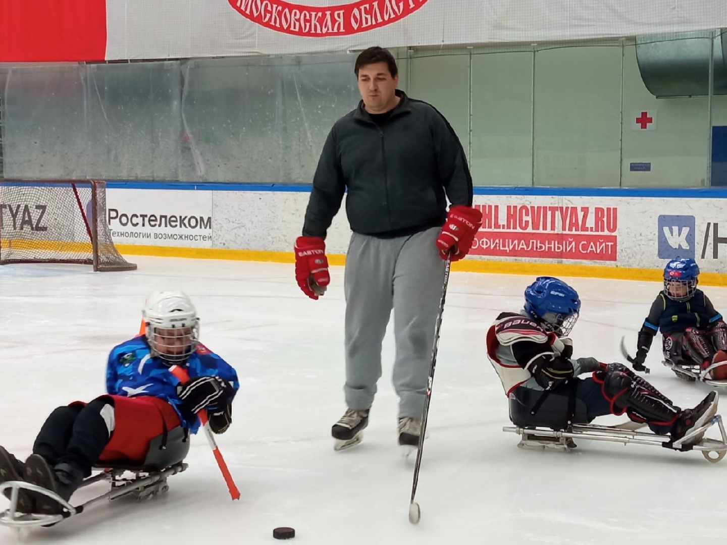 Чехов, следж-хоккей, ОВЗ, спорт, Сочи
