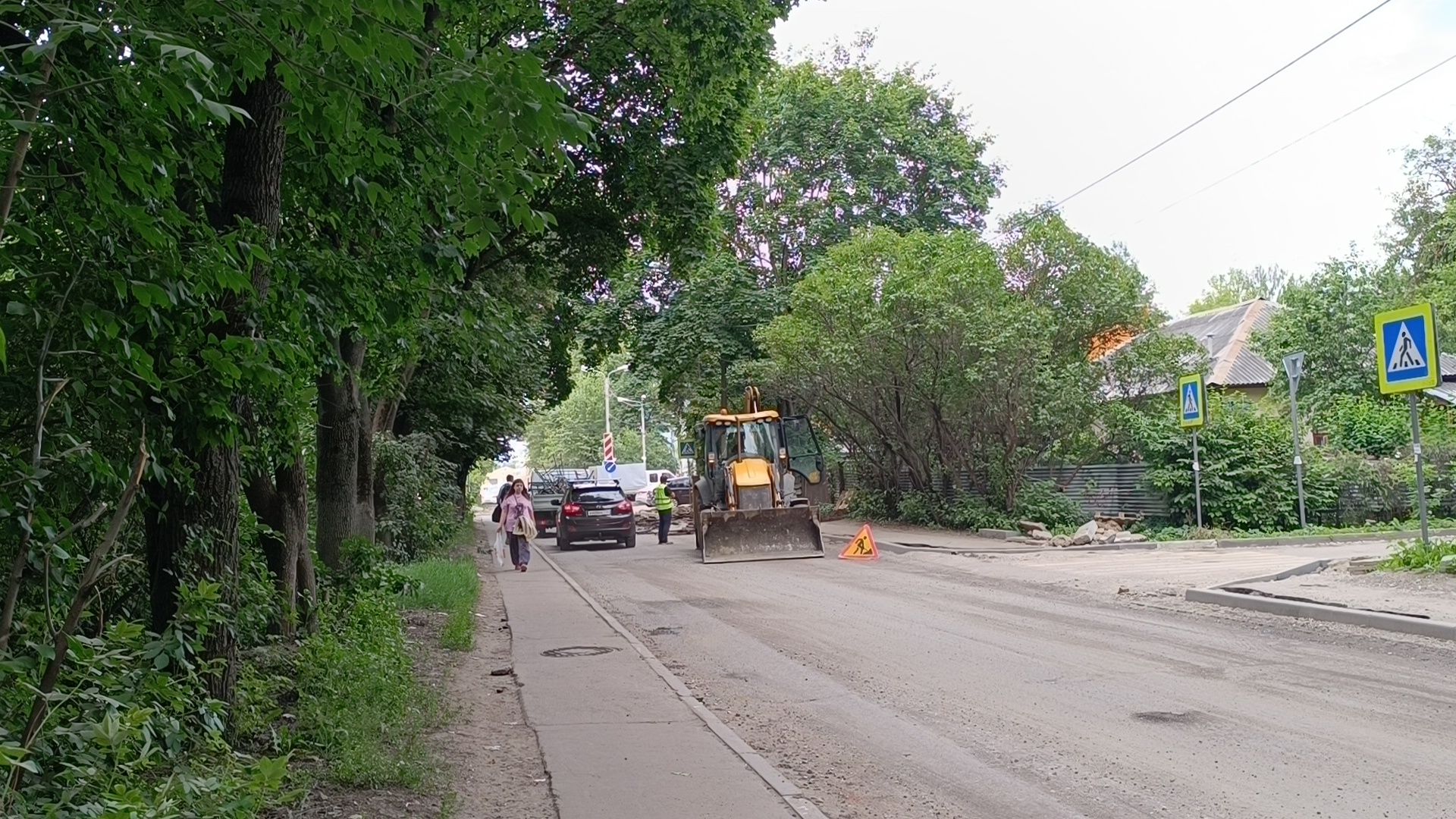 ремонт дорог, лобня, дорога,