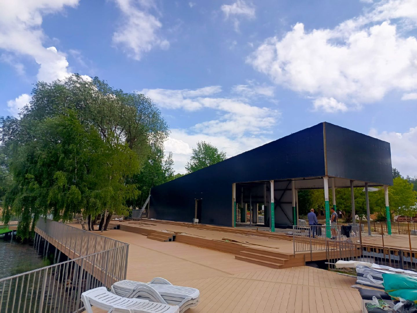 лыткарино, волкуша, благоустройство, пирс,