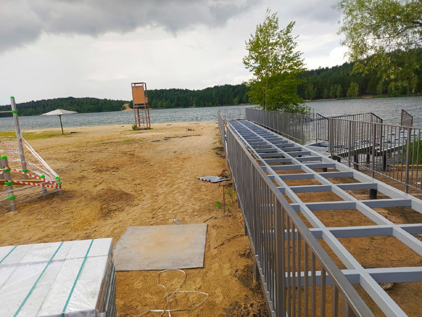 лыткарино, волкуша, благоустройство, пирс,