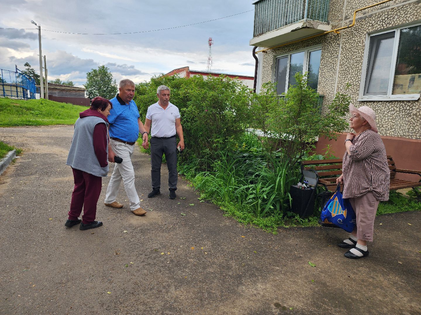 болычево, волоколамск, обход территории,