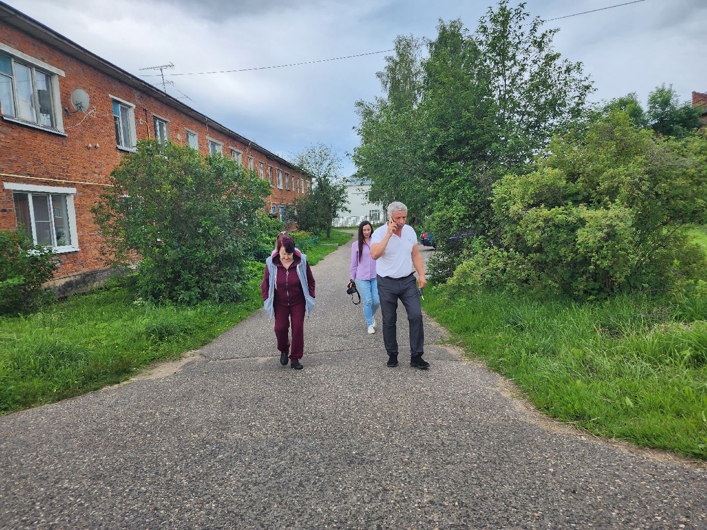 болычево, волоколамск, обход территории,