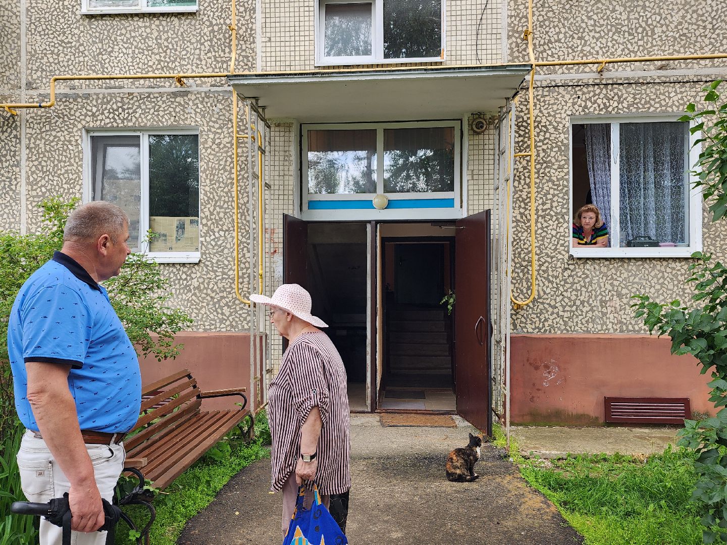 болычево, волоколамск, обход территории,