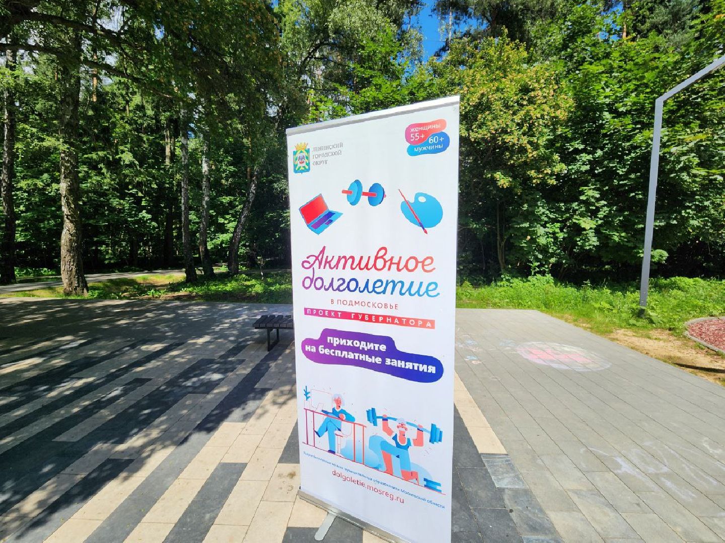 активное долголетие,зарядка долголетов, общеобластная зарядка, парк апаринки, видное, ленинский округ,