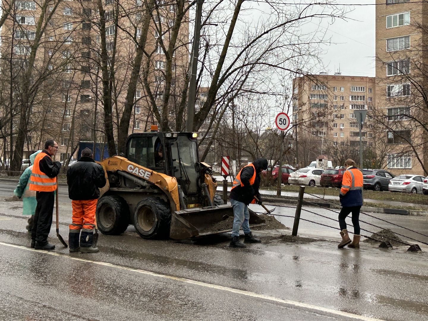 уборка дорог, Фрязино, благоустройство