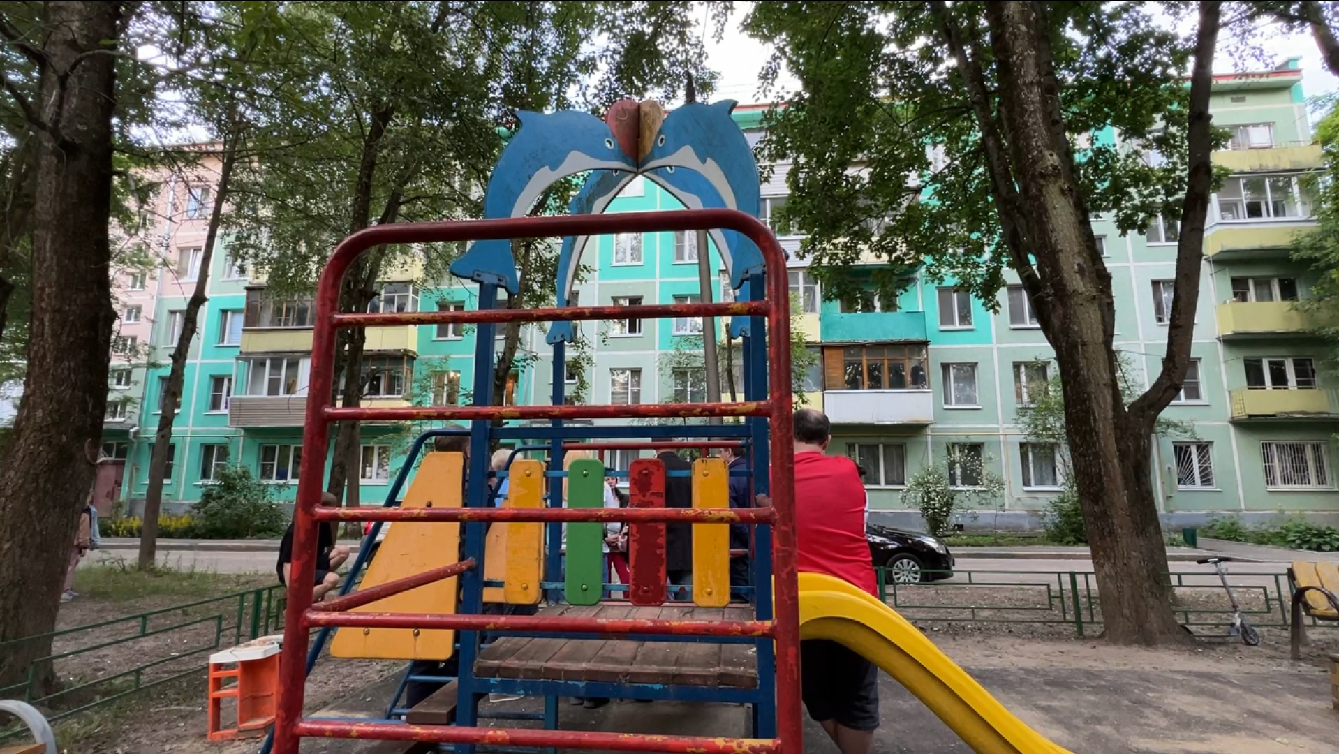 химки, благоустройство, детская площадка, встреча с жителями,