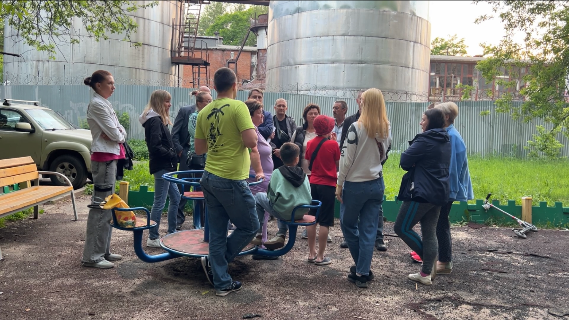 химки, благоустройство, детская площадка, встреча с жителями,