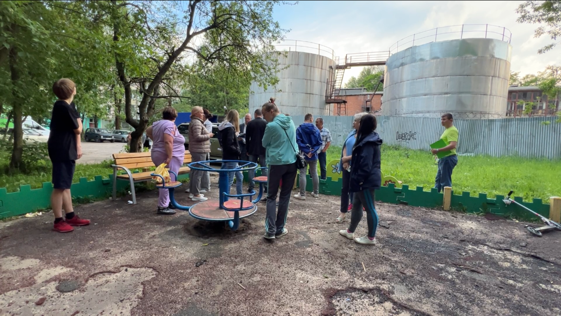 химки, благоустройство, детская площадка, встреча с жителями,