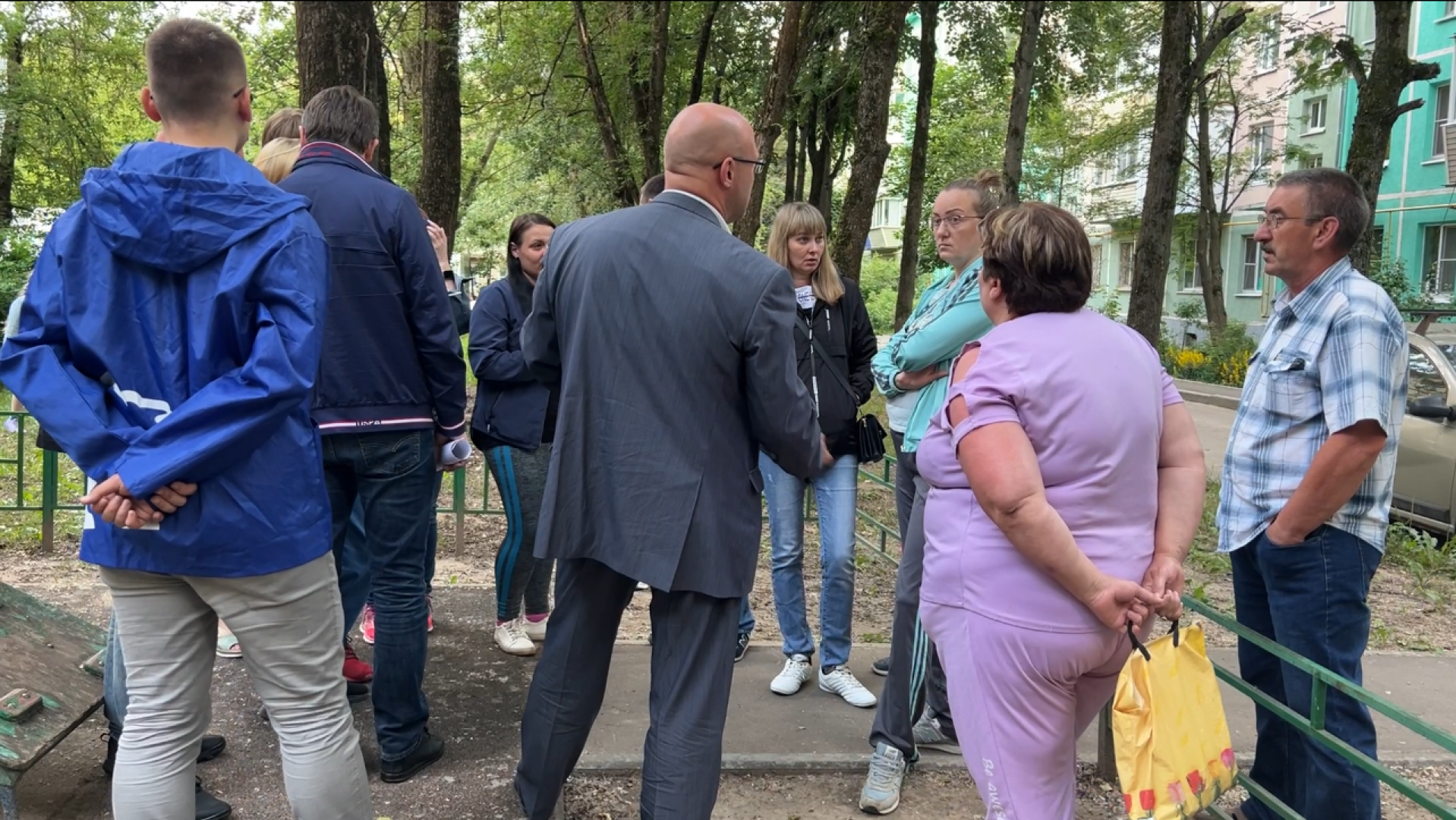 химки, благоустройство, детская площадка, встреча с жителями,