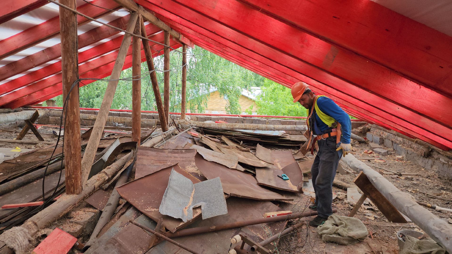 серпухов, улица калинина, замена кровли, капитальный ремонт, жкх,