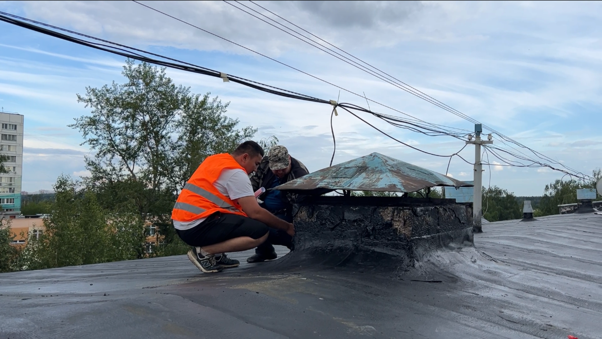 химки, капитальный ремонт, ремонт кровли, встреча с жителями, ремонт мкд,