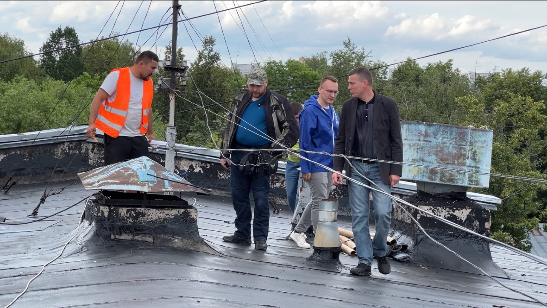 химки, капитальный ремонт, ремонт кровли, встреча с жителями, ремонт мкд,