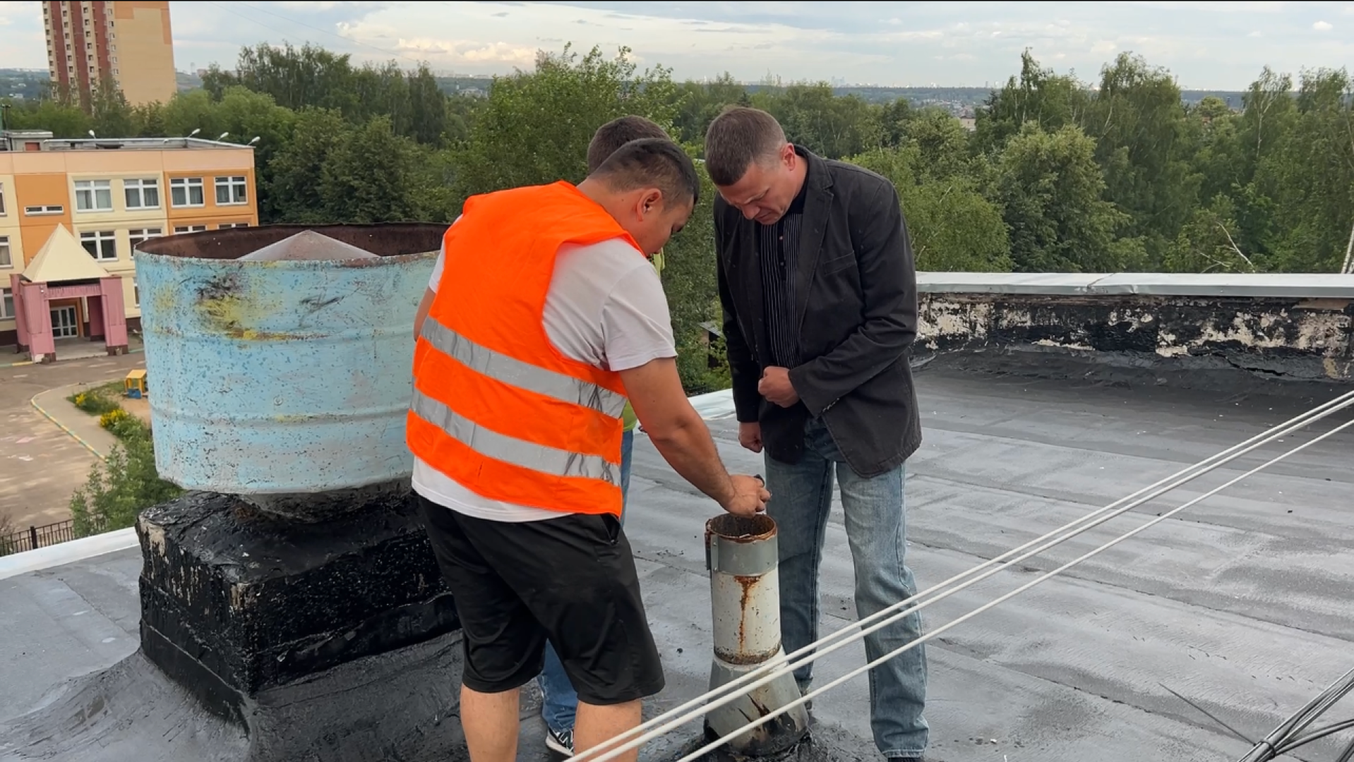 химки, капитальный ремонт, ремонт кровли, встреча с жителями, ремонт мкд,