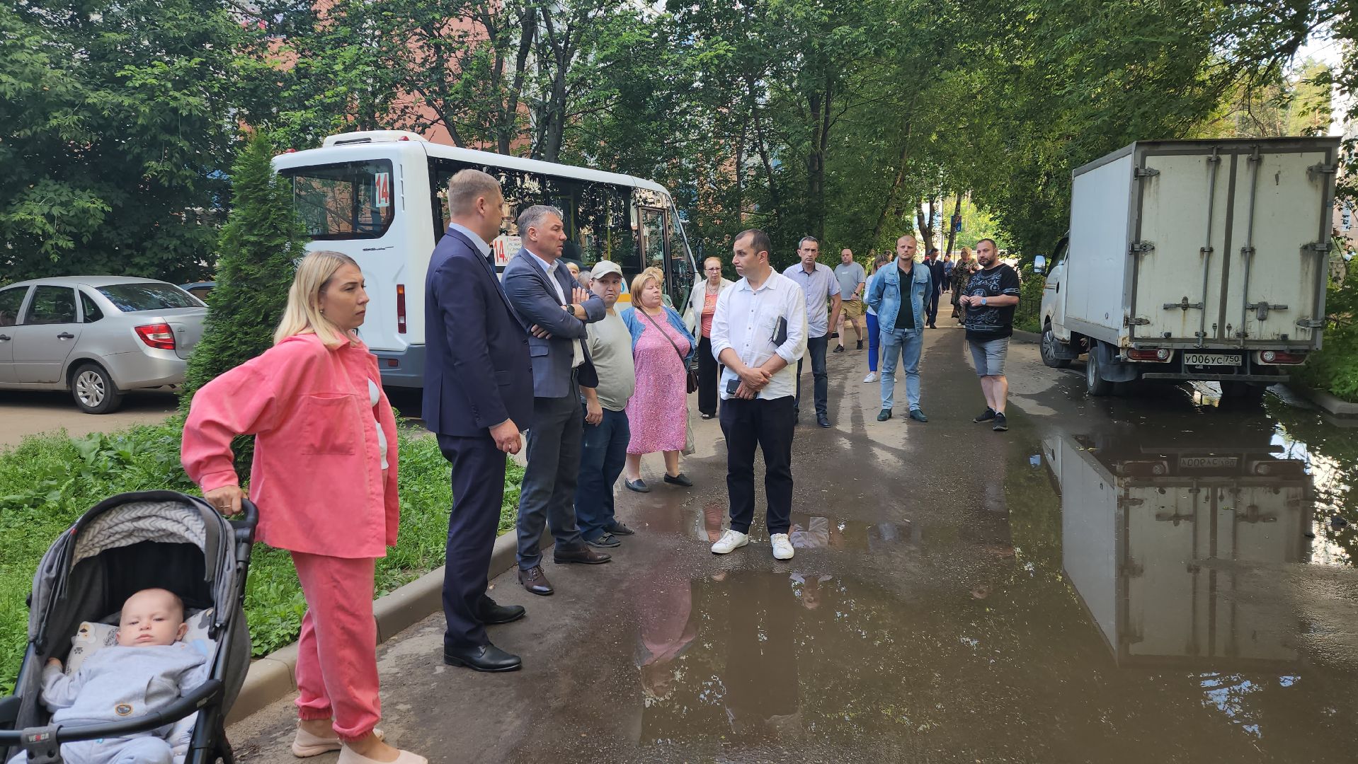 борис аубакиров, мбу городское хозяйство, дренаж, подтопление домов, ливни, выездная администрация, ул Туполева,