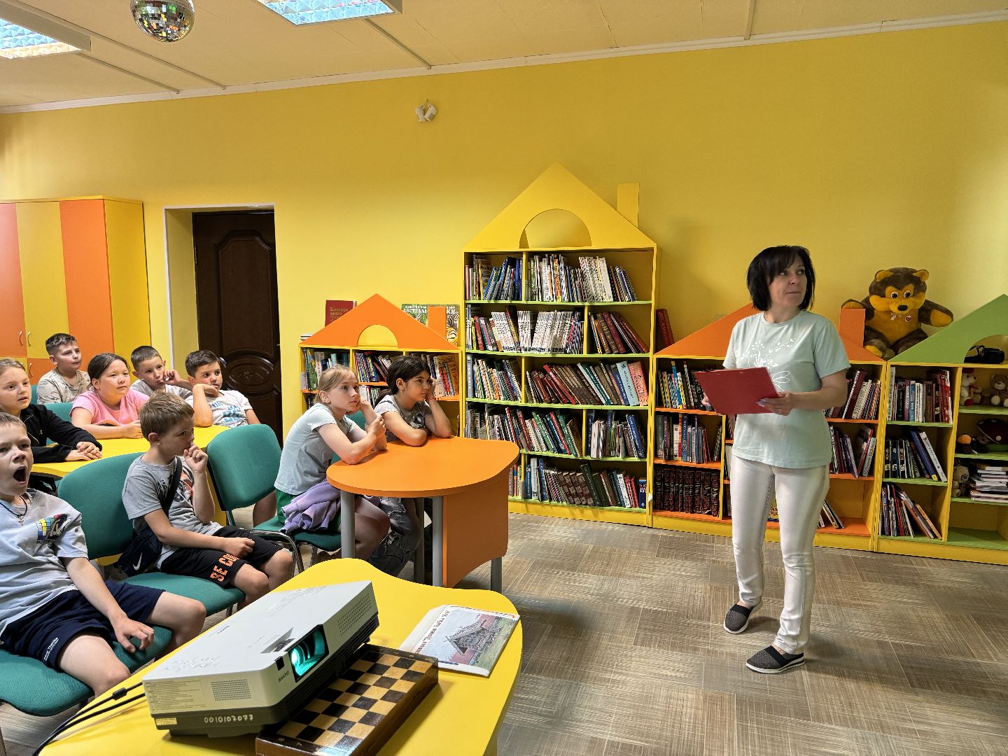 шаховская, библиотека, квиз, дети, образование,