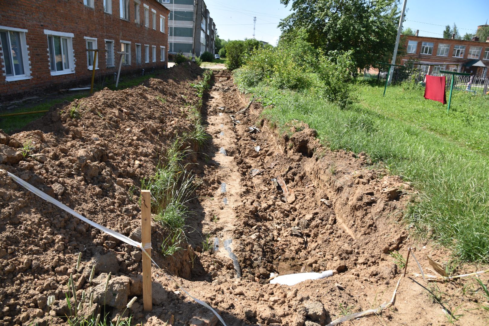 лотошино, новолотошино, жкх, замена теплосетей, замена теплотрассы,