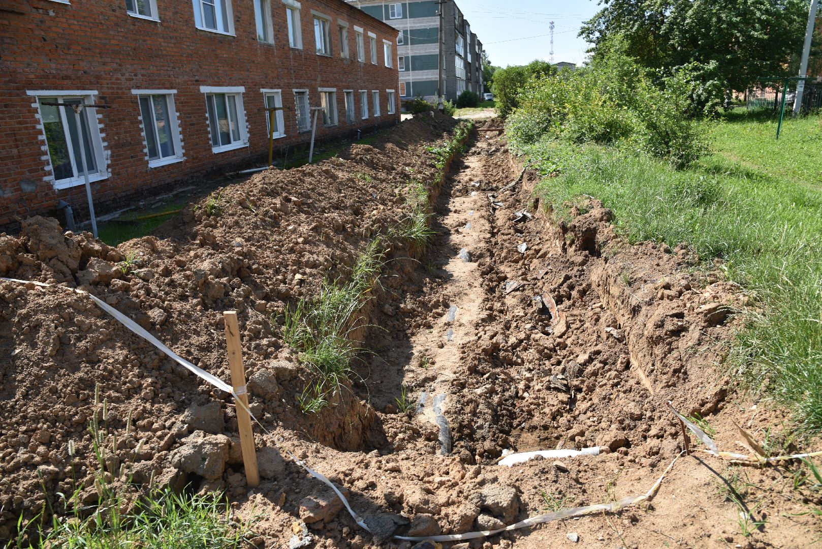 лотошино, новолотошино, жкх, замена теплосетей, замена теплотрассы,