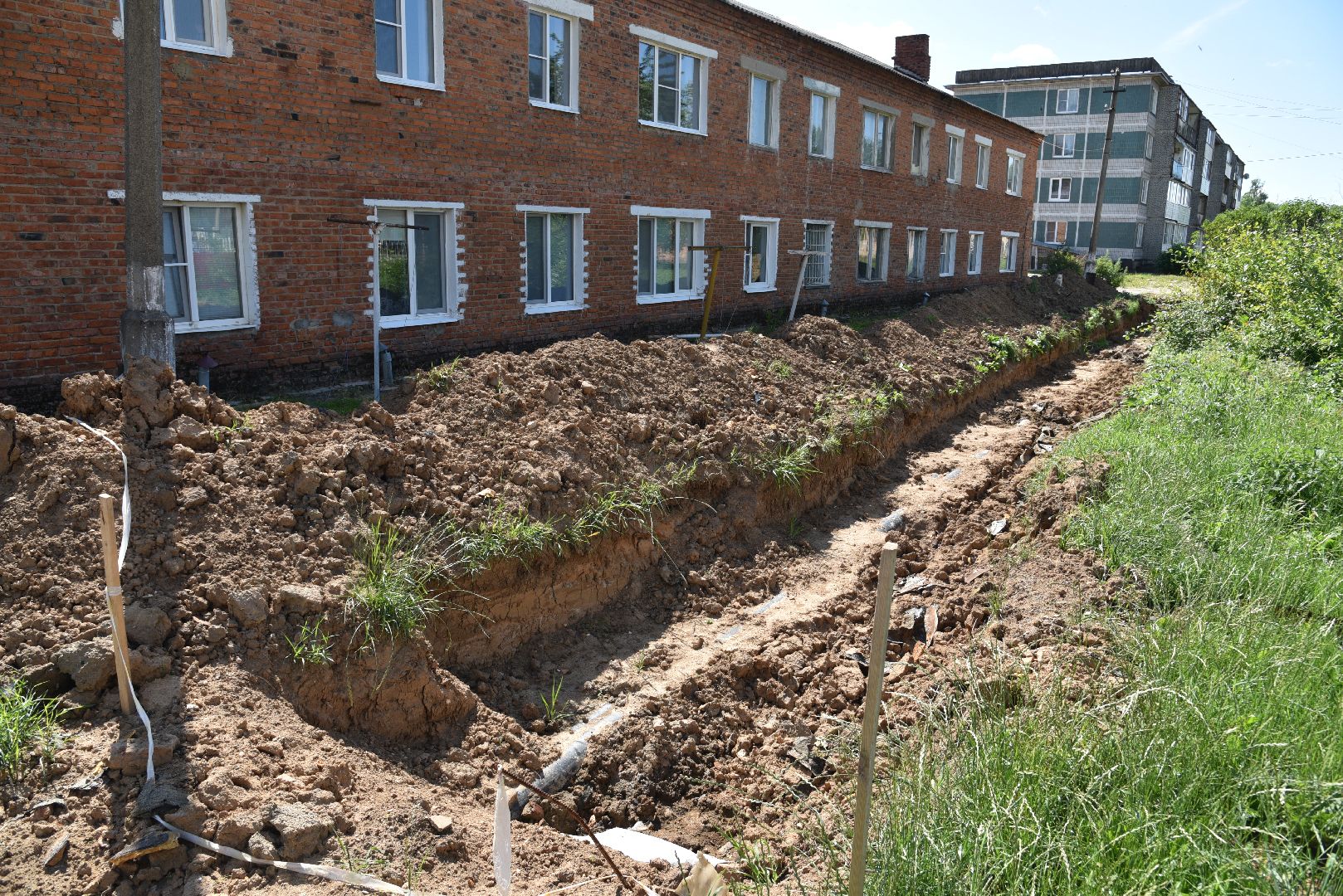 лотошино, новолотошино, жкх, замена теплосетей, замена теплотрассы,