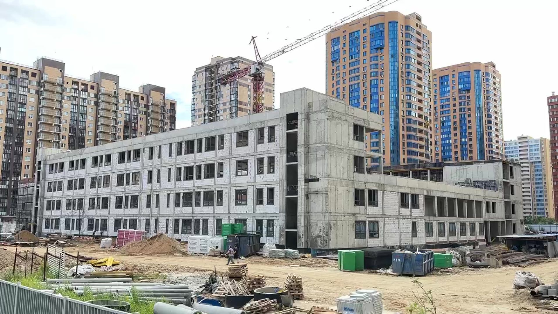 Реутов, школа 10, школа 1100 мест, строистельство, образование,