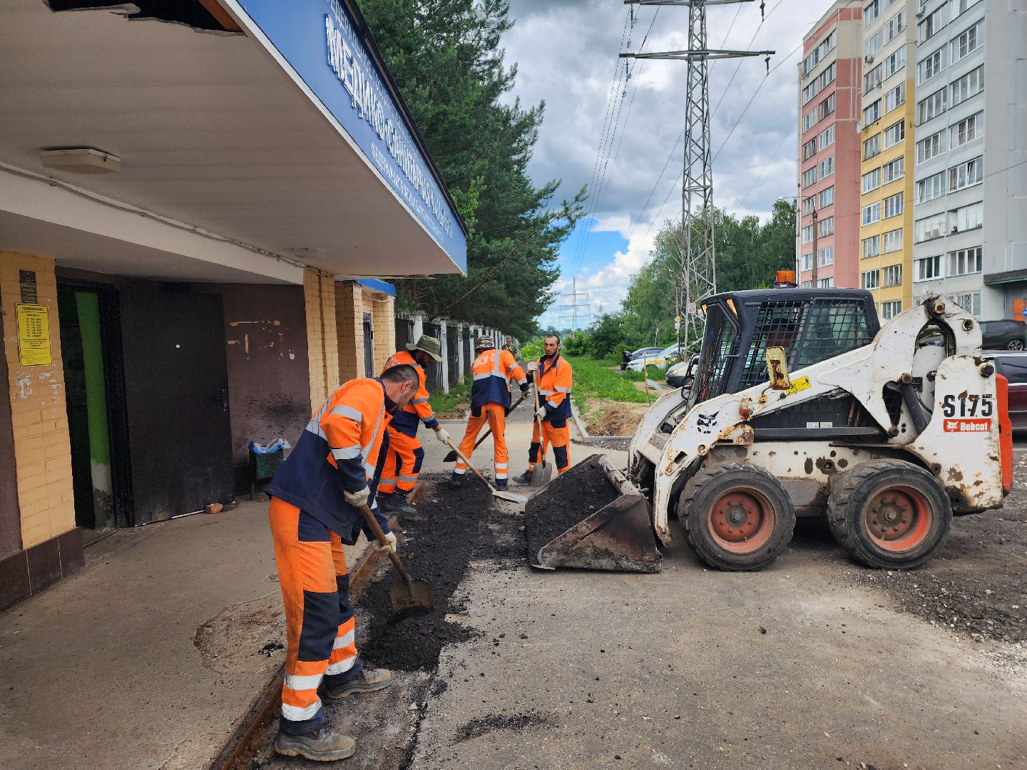 красноармейск, г.о. пушкинский, капремонт, парковки,