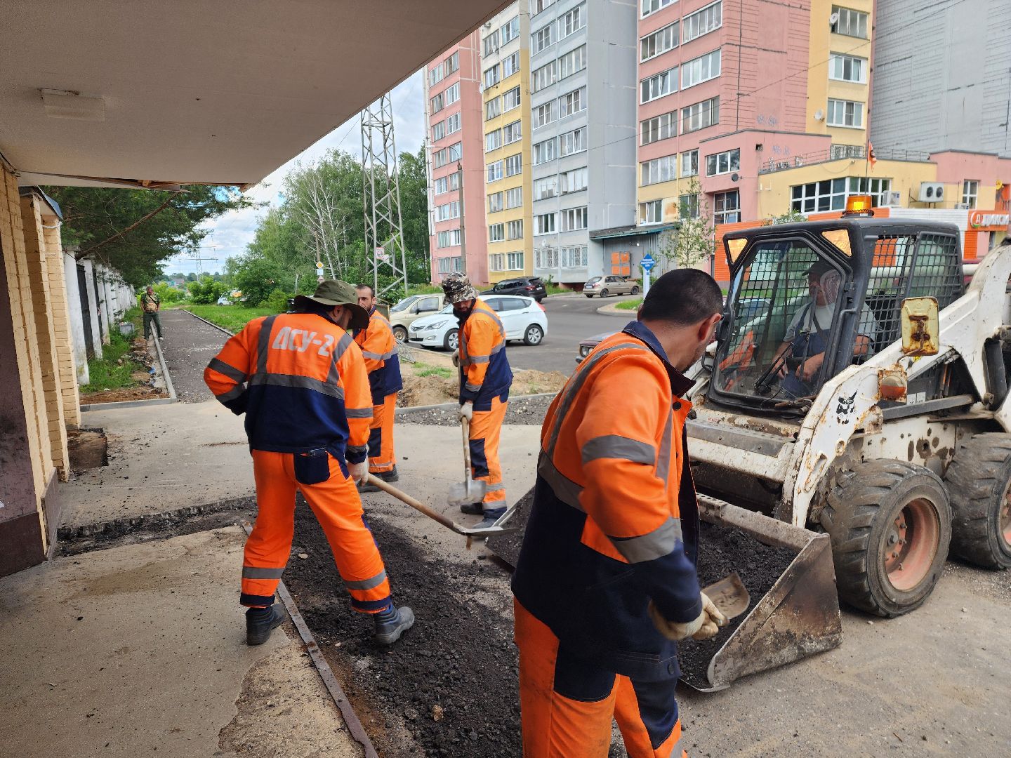 красноармейск, г.о. пушкинский, капремонт, парковки,