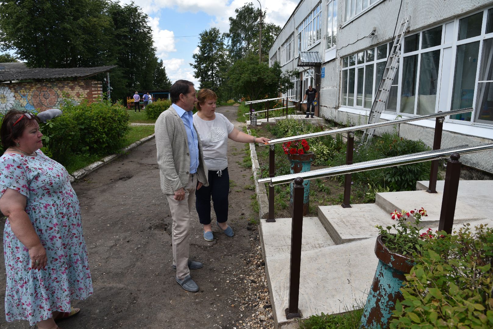 лотошино, ушаково, ушаковская сош, образование, детский сад, безопасность, дети,