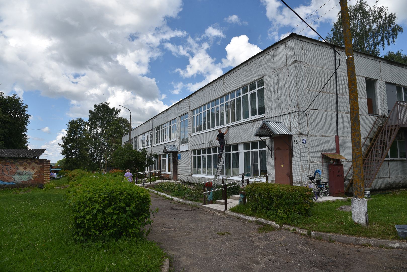 лотошино, ушаково, ушаковская сош, образование, детский сад, безопасность, дети,