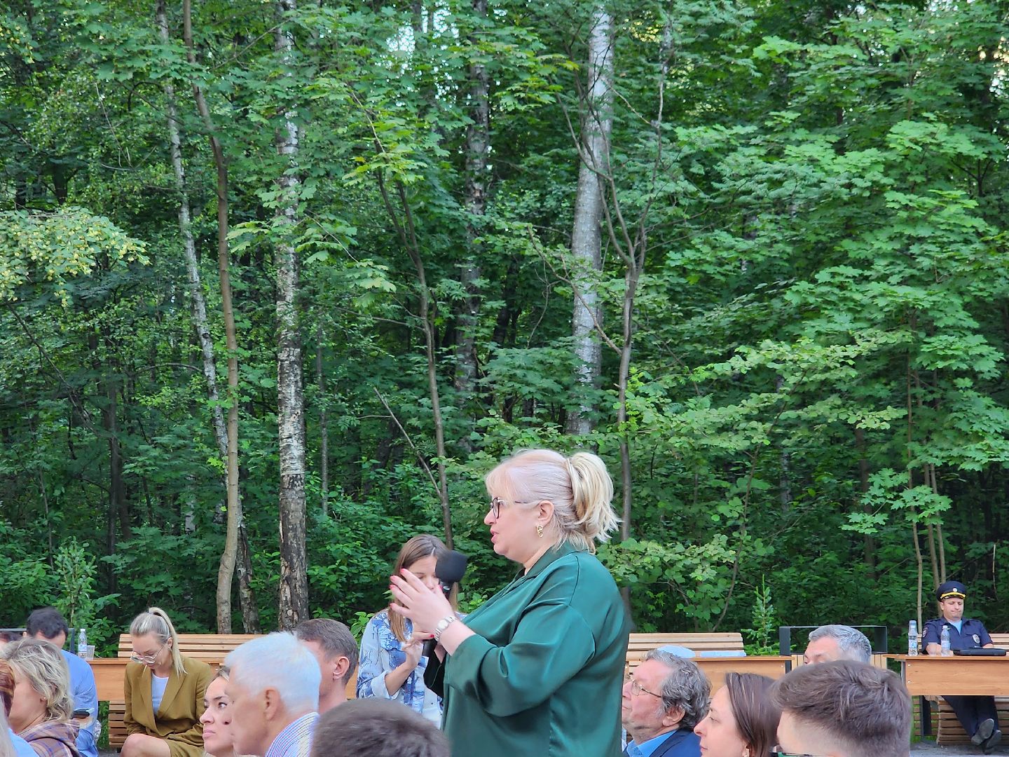 выездная администрация, видновский лесопарк, лесопарк высота, видное, ольховая, ленинский округ, встреча с жителями, станислав каторов,