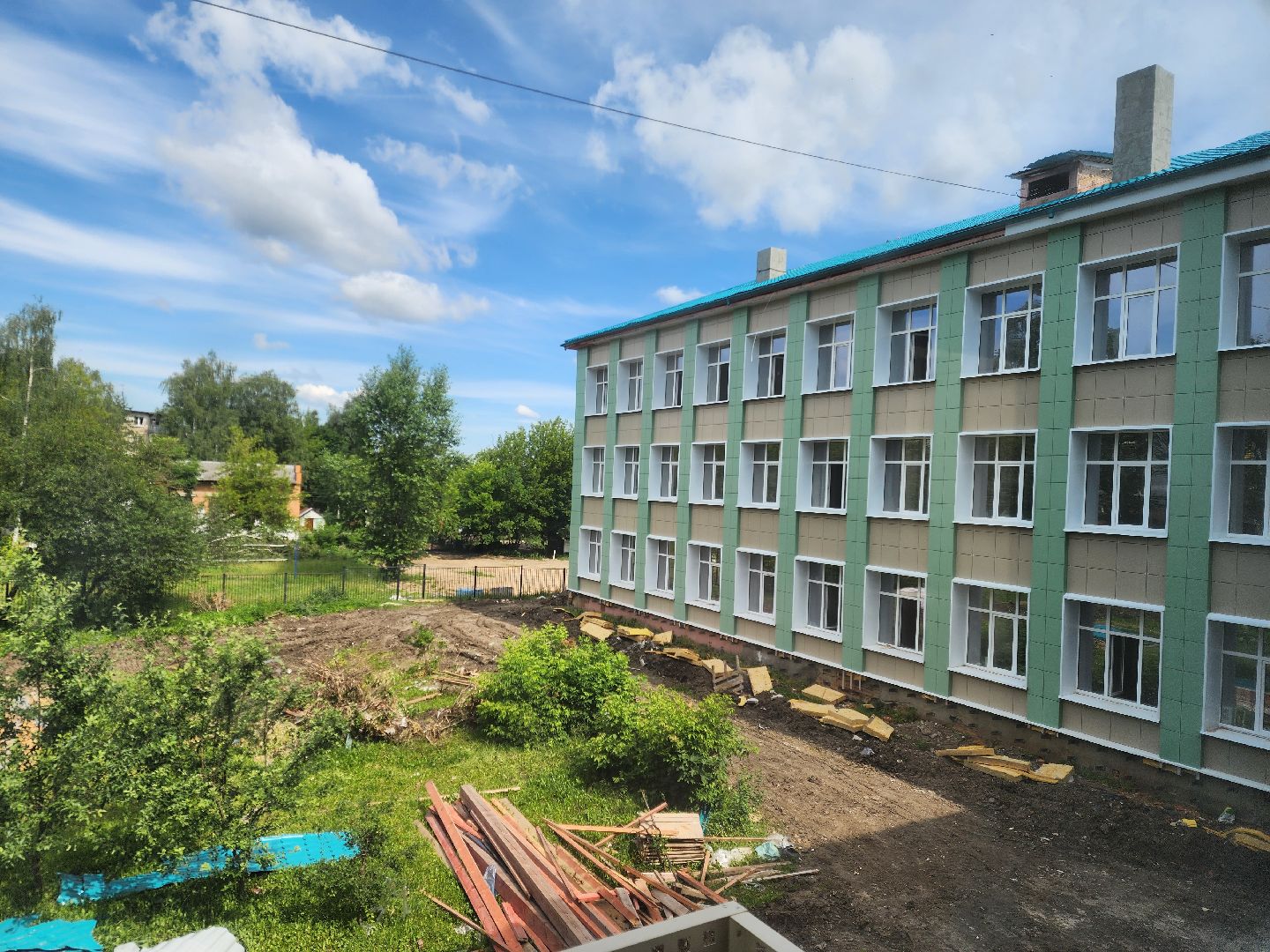 ногинск, ремонт, общество, жители, ремонт школы, строительство, благоустройство,