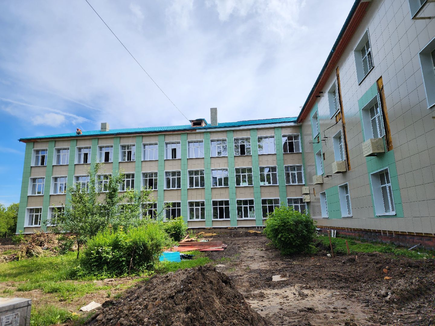 ногинск, ремонт, общество, жители, ремонт школы, строительство, благоустройство,