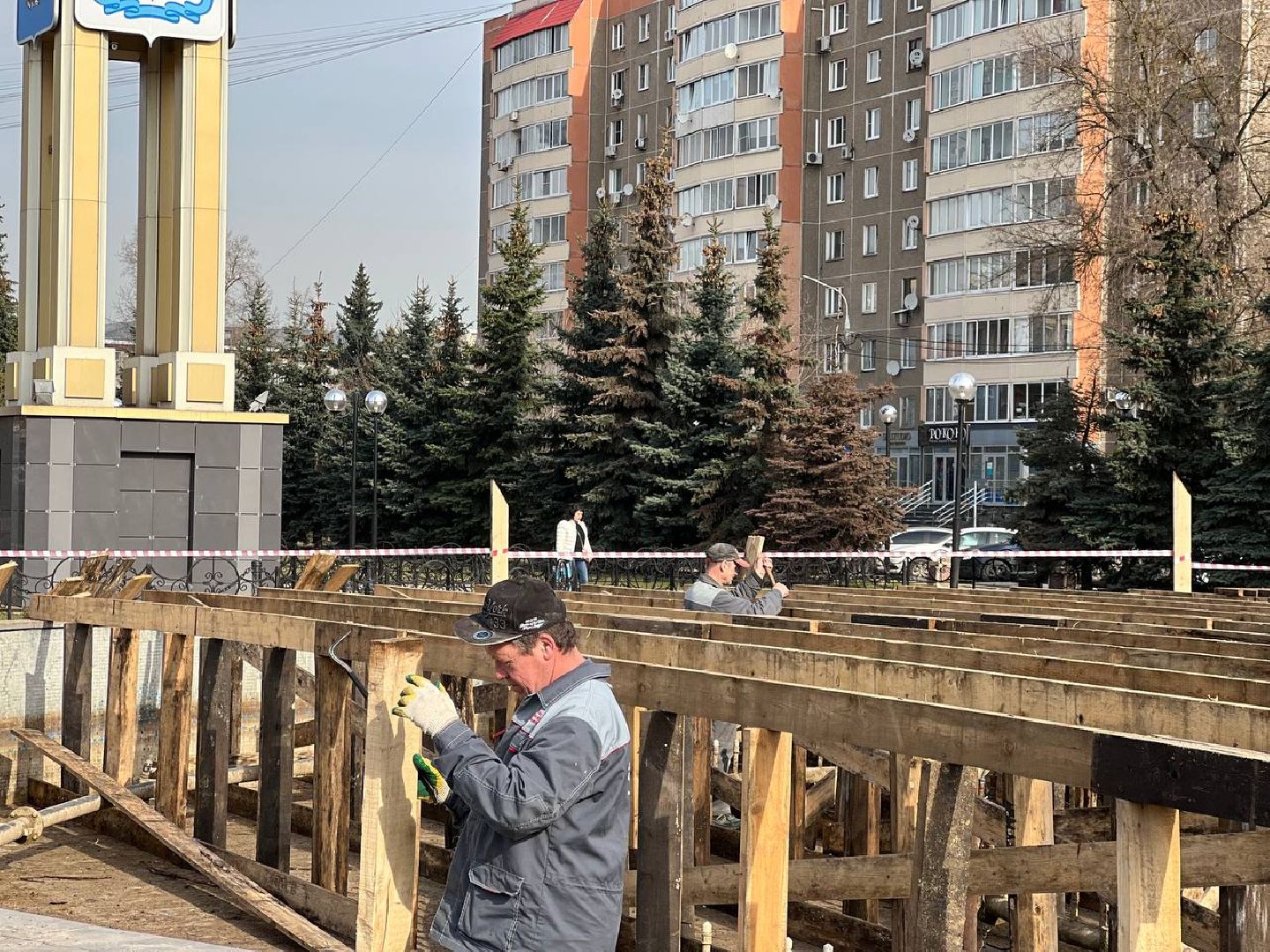 Подольск, фонтаны, благоустройство