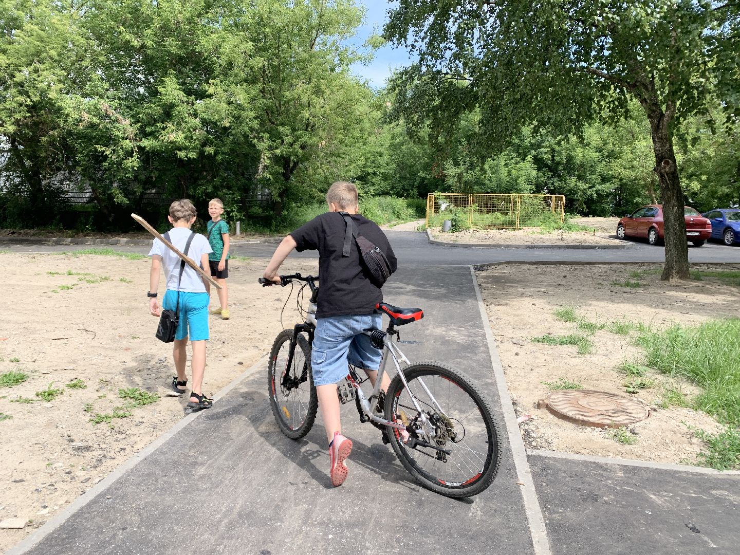 Балашиха, Подмосковье, Благоустройство, пешеходные зоны, парковочные места, дворы, благоустройство дворов,
