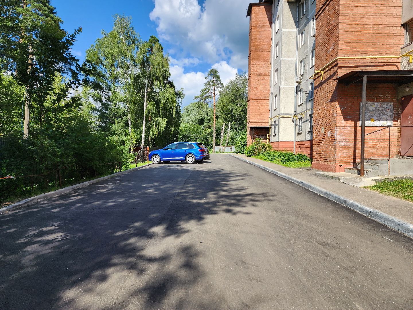 раменское, благоустройство, ремонт внутриквартальных дорог, поселок Ильинский улица Октябрьская,