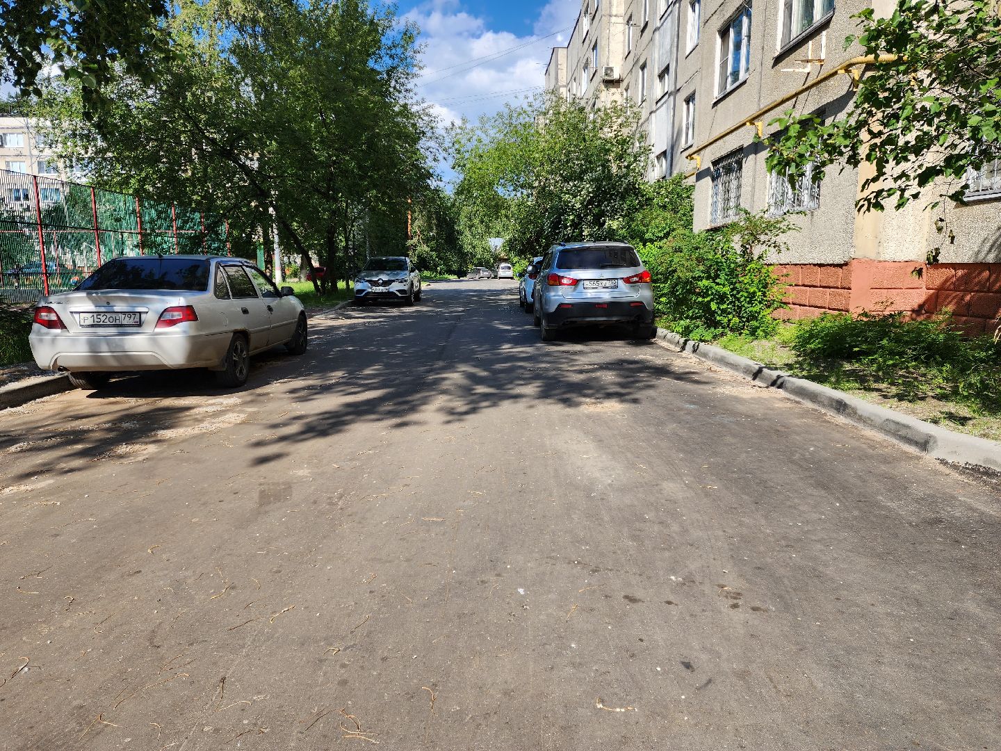 раменское, благоустройство, ремонт внутриквартальных дорог, поселок Ильинский улица Октябрьская,