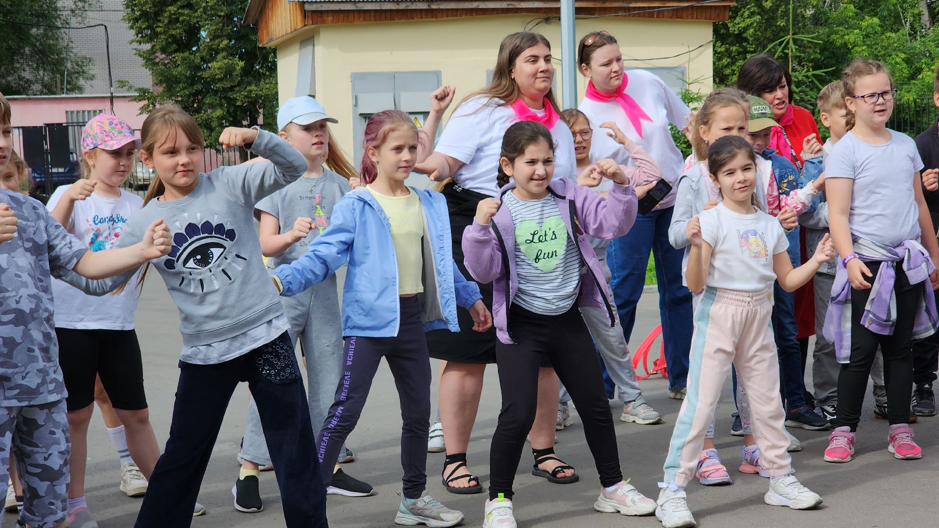 дети, лагерь, школьный лагерь, каникулы, Лосино-Петровский,