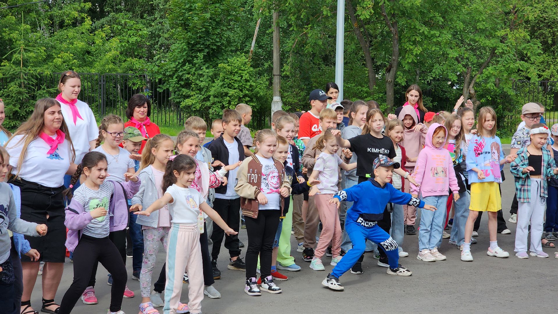 дети, лагерь, школьный лагерь, каникулы, Лосино-Петровский,