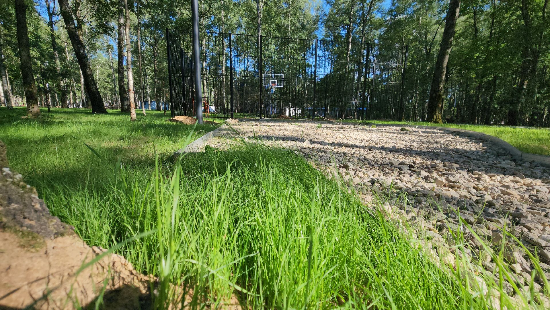 Парк, Реконструкция, Спорт, Площадка, Лобня,