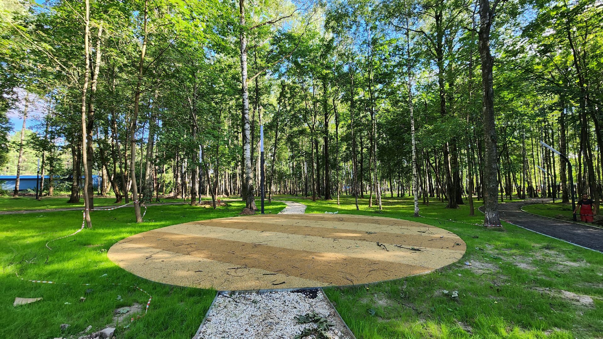 Парк, Реконструкция, Спорт, Площадка, Лобня,