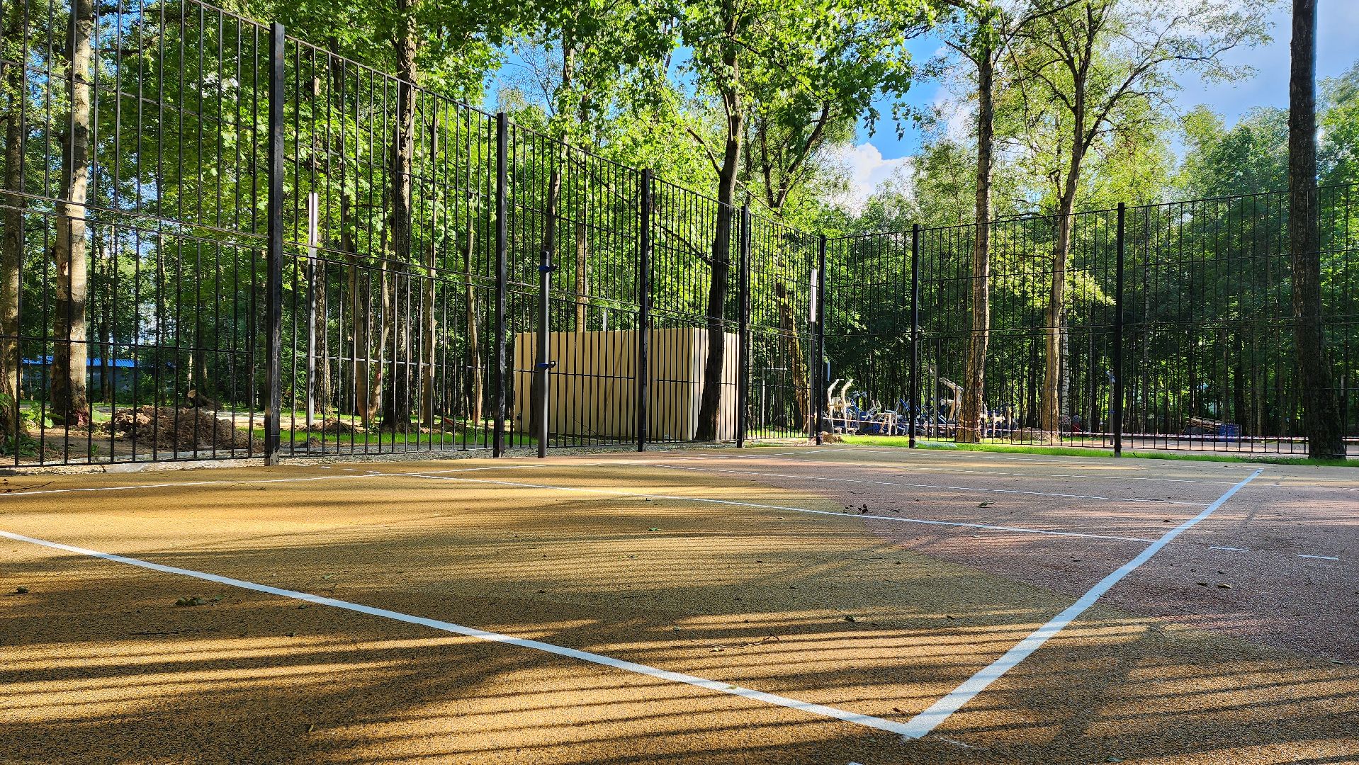 Парк, Реконструкция, Спорт, Площадка, Лобня,