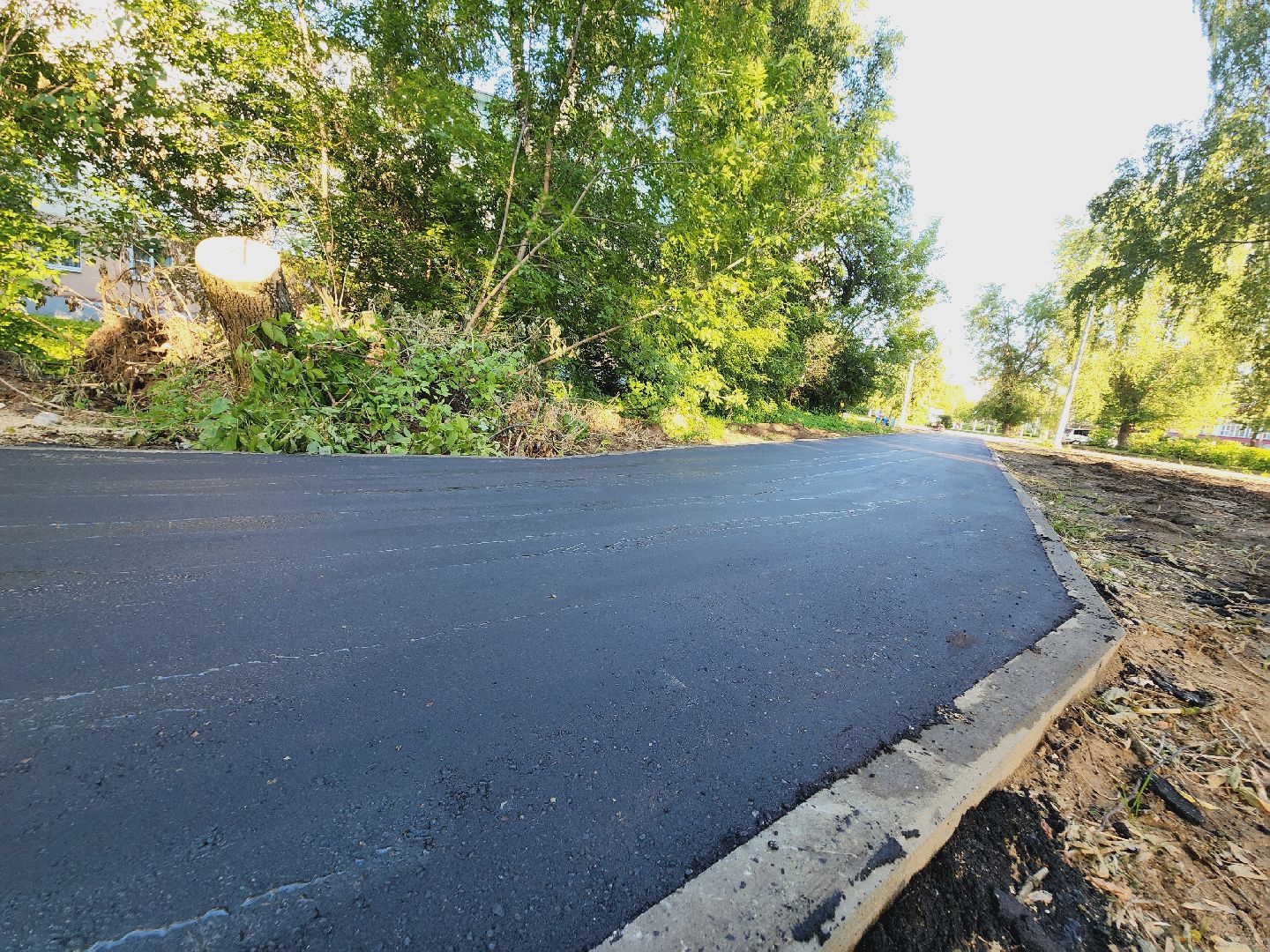 Егорьевск, Народная тропа, Дорожка, Асфальт, Подмосковье, Московская область,