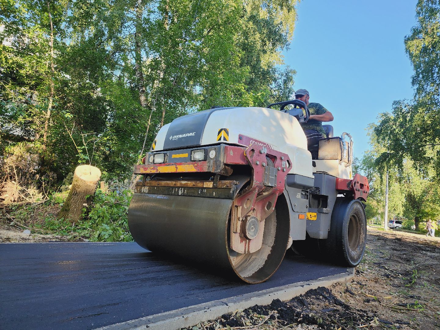 Егорьевск, Народная тропа, Дорожка, Асфальт, Подмосковье, Московская область,