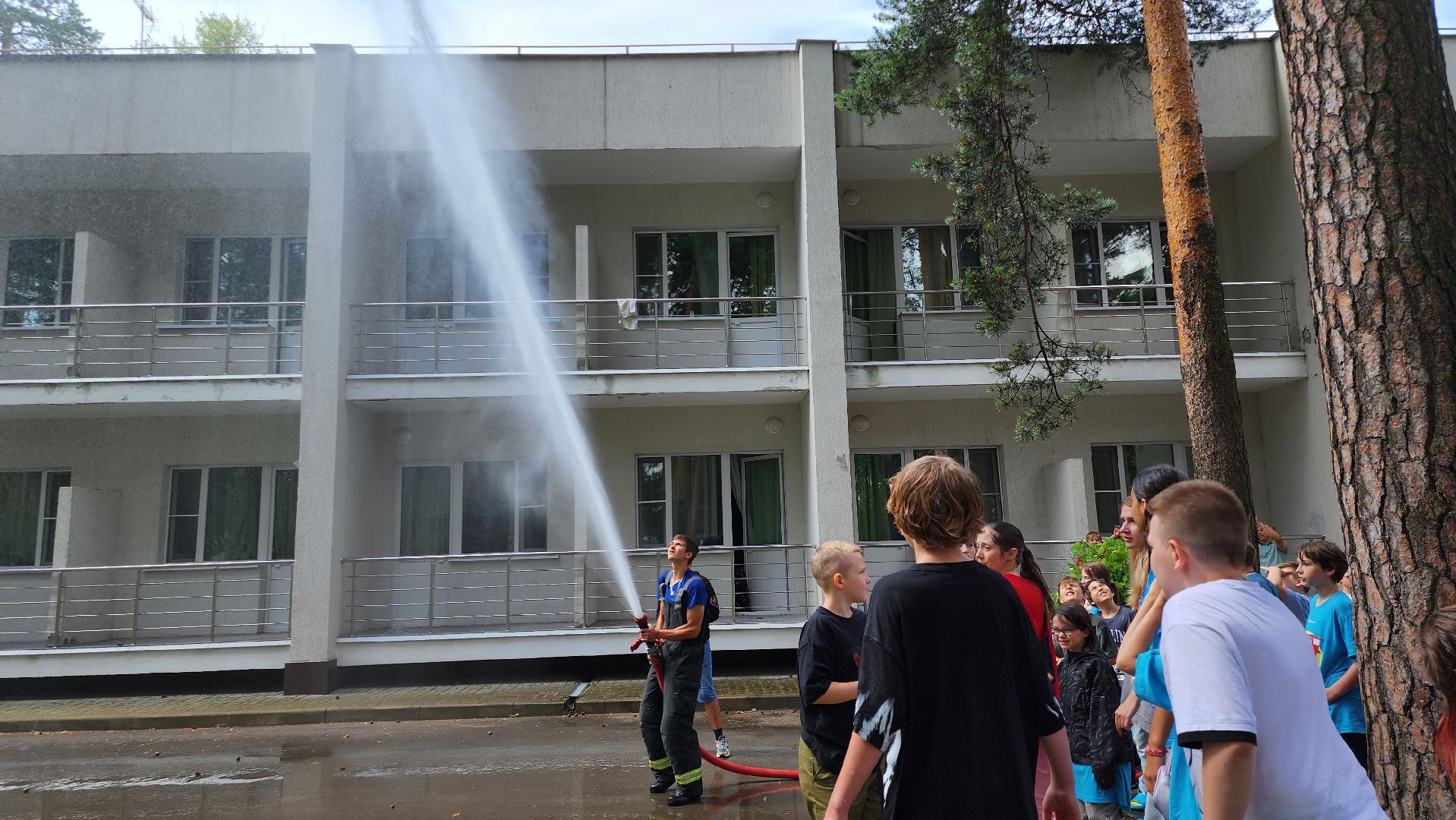 летний лагерь, каникулы, пожарная безопасность, МЧС, Домодедово, профилактика пожаров,