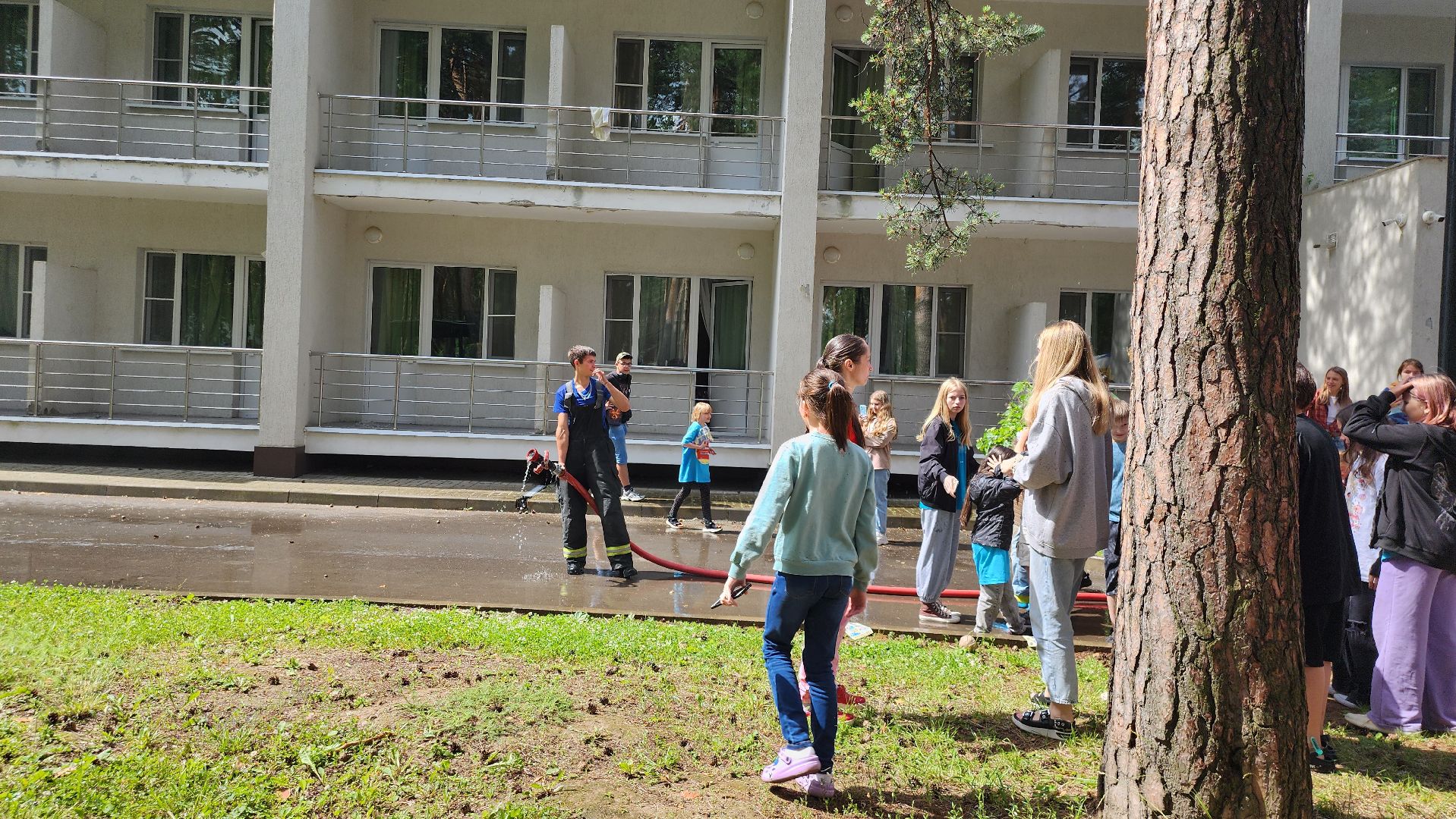 летний лагерь, каникулы, пожарная безопасность, МЧС, Домодедово, профилактика пожаров,