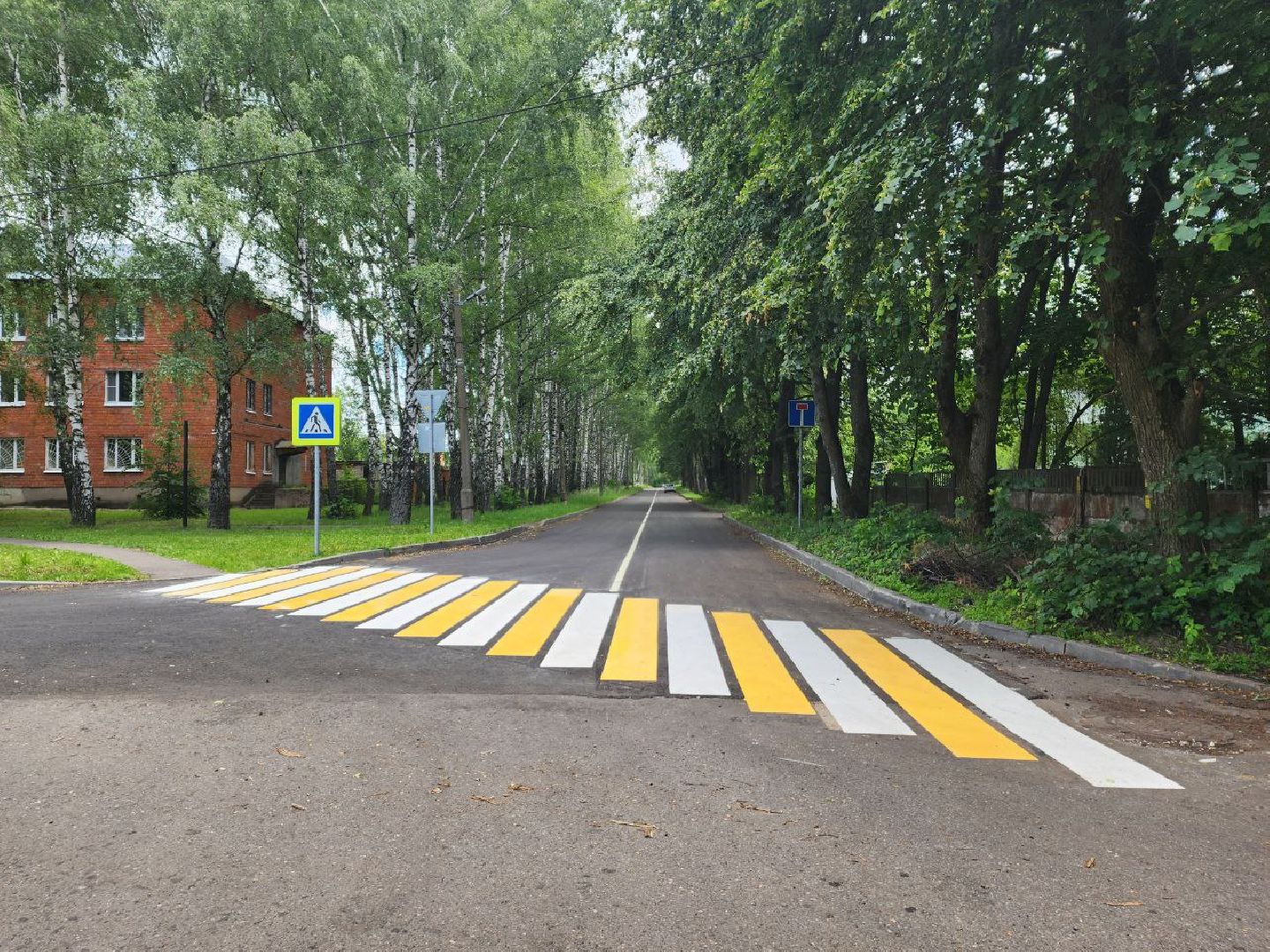 пущино, серпухов, дороги, пешеходная разметка, пешеходные переходы,