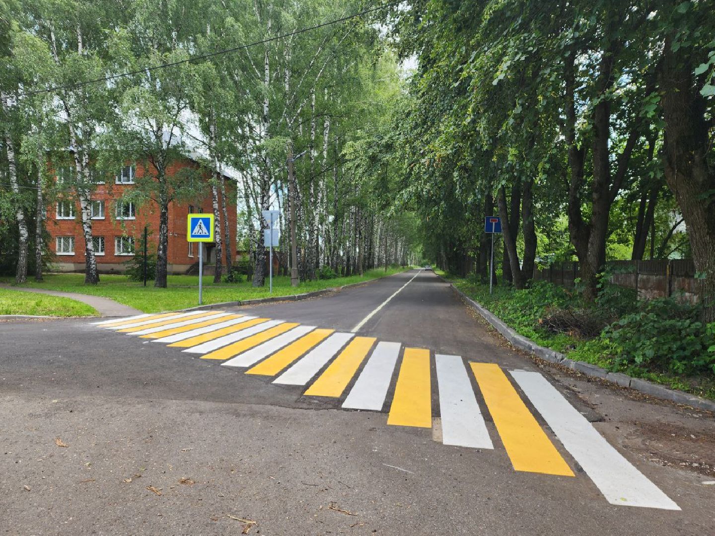 пущино, серпухов, дороги, пешеходная разметка, пешеходные переходы,