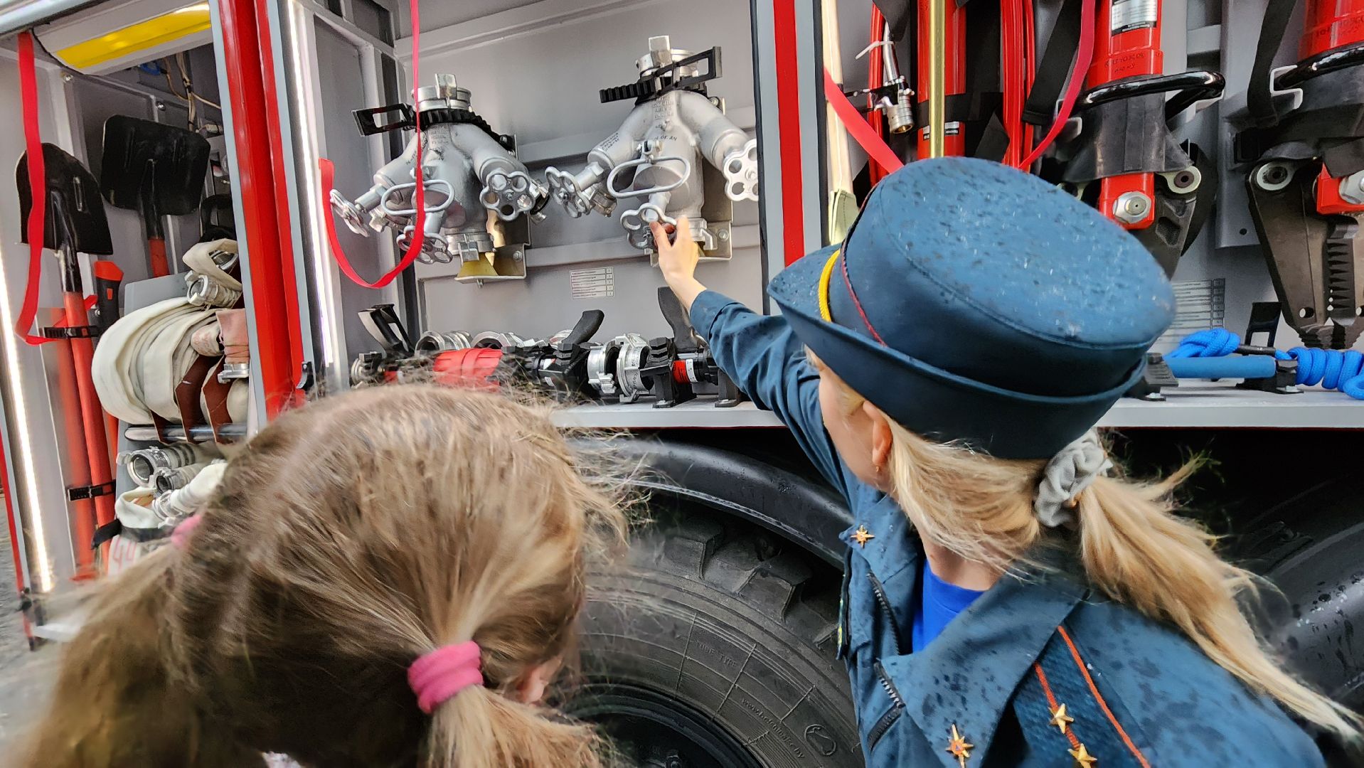 протвино, пожарная машина, дети, летний отдых, дк протон, дюц горизонт,