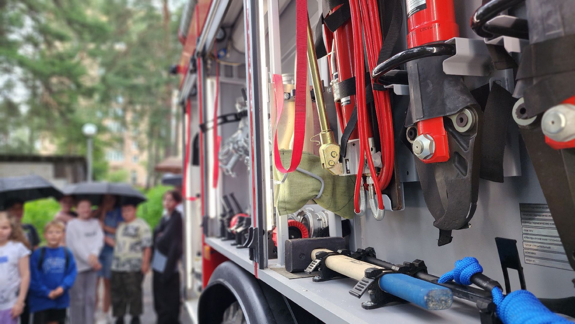 протвино, пожарная машина, дети, летний отдых, дк протон, дюц горизонт,